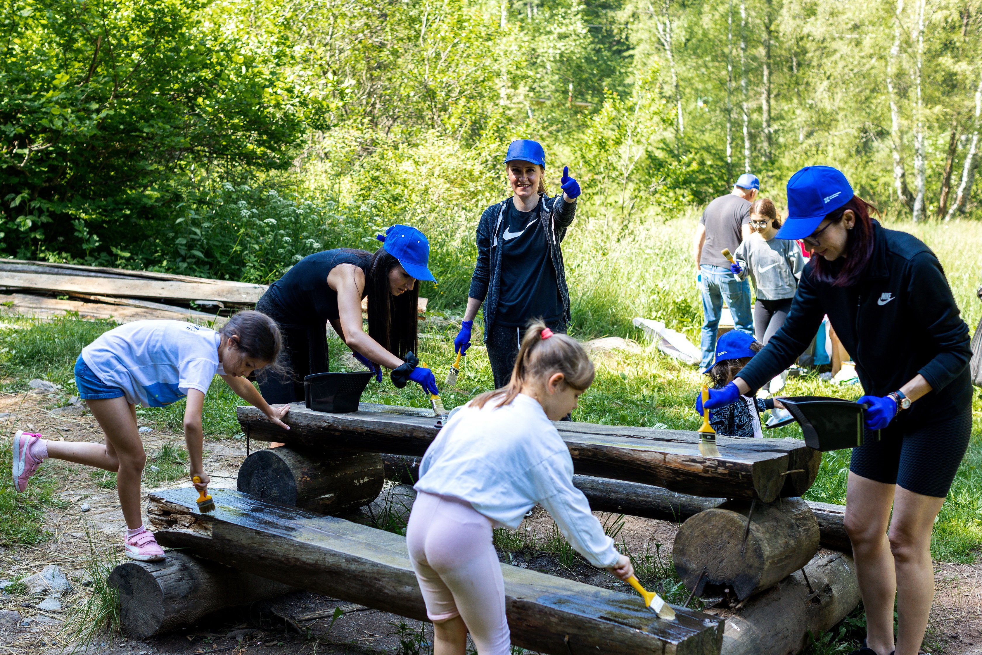 BDB's eco action to renovate the shelter and park equipment 