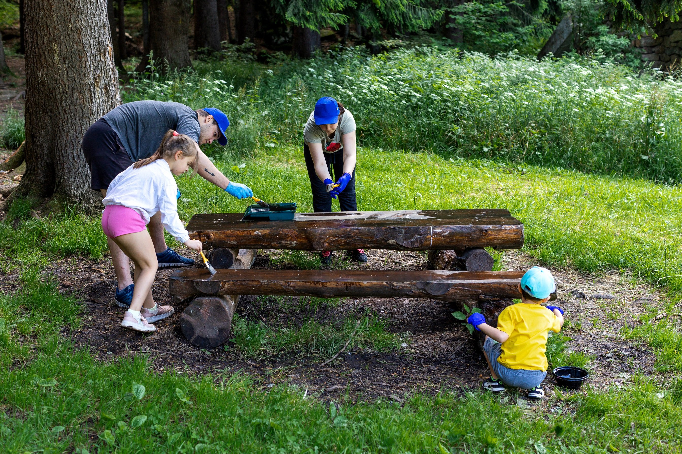 BDB's eco action to renovate the shelter and park equipment 