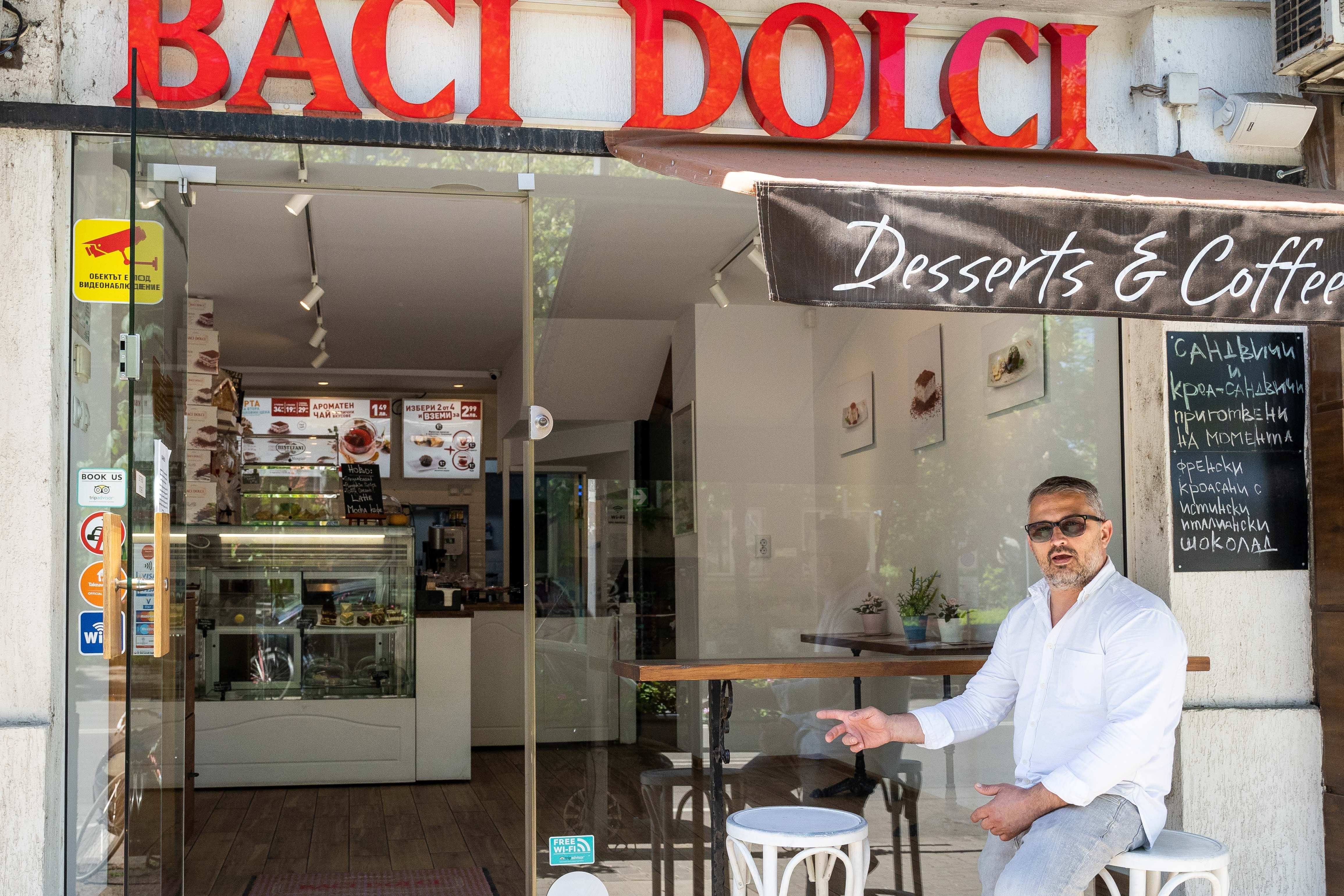 Основателят на Baci Dolci - Христов