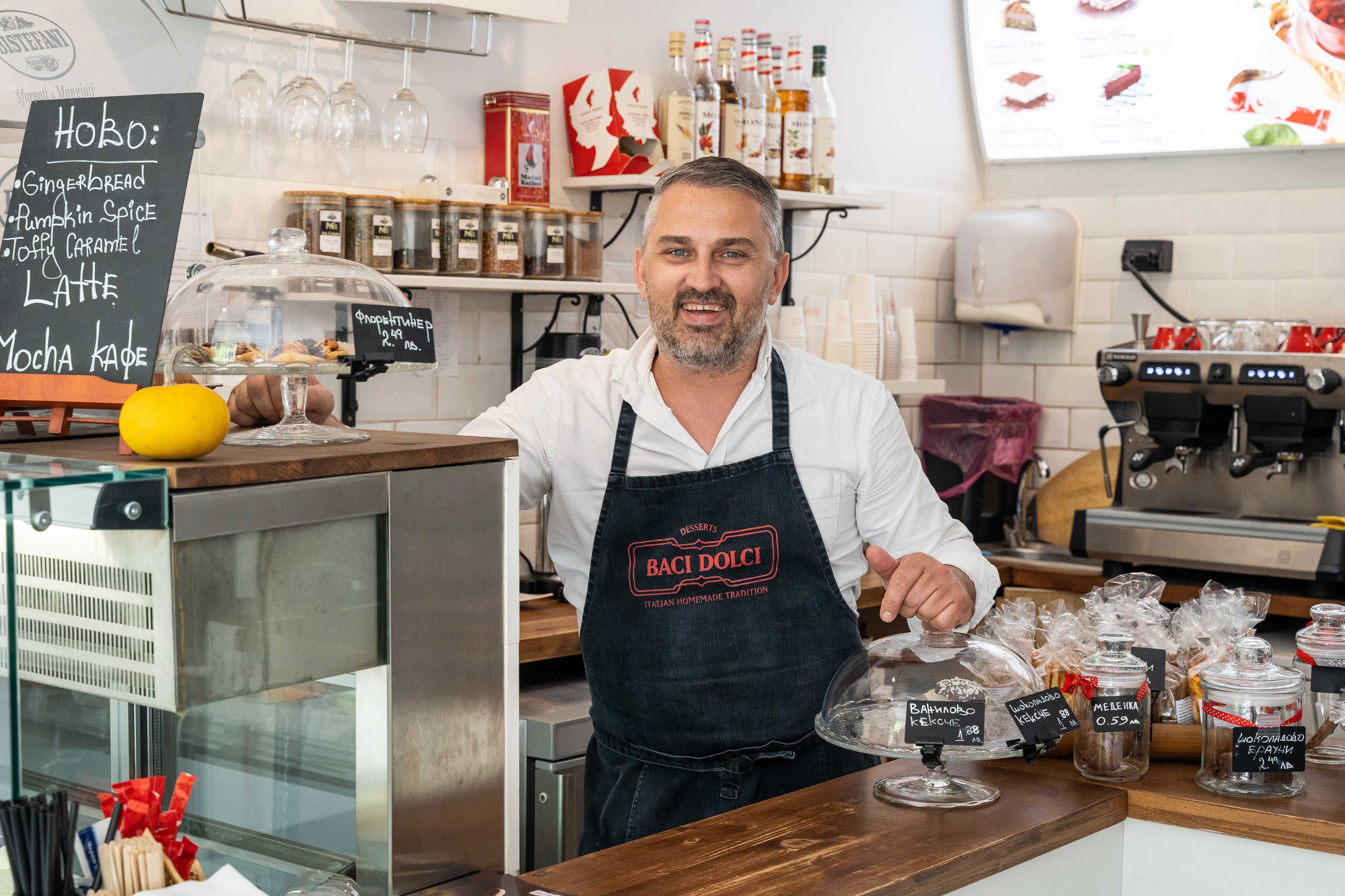 Основателят на Baci Dolci - Христов