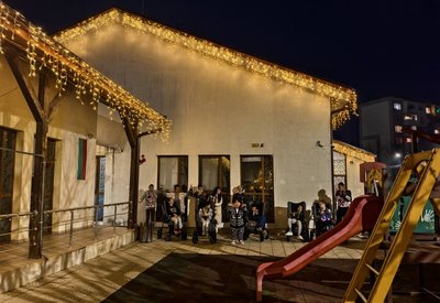 коледно осветление дарение