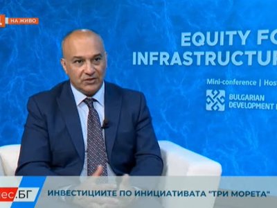 Joe Phillips for the first investments in the "Three Seas" initiative in an interview with BNT