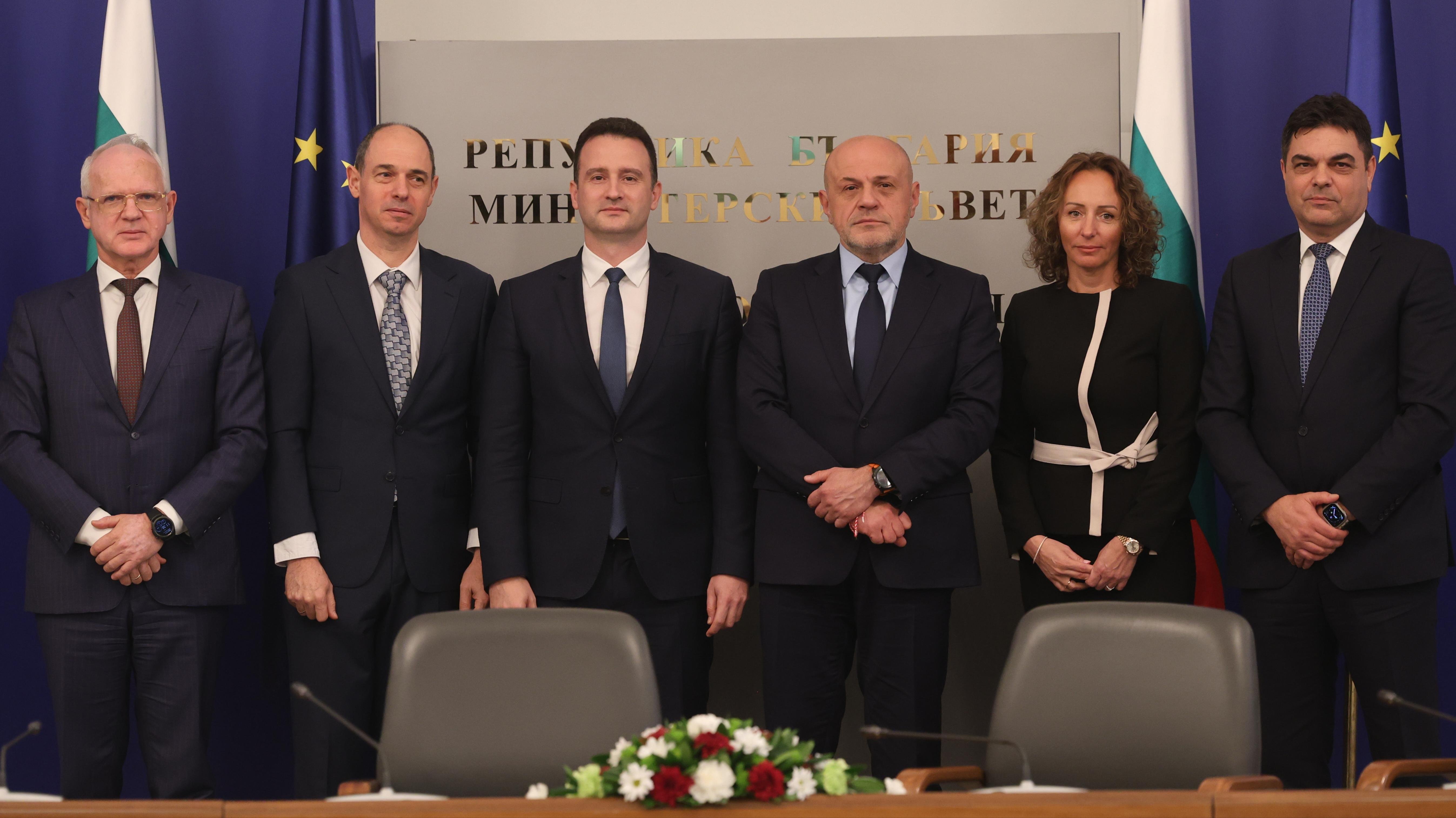 подписване на споразумение