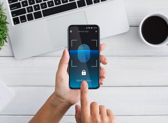 отключване на телефон с пръстов отпечатък