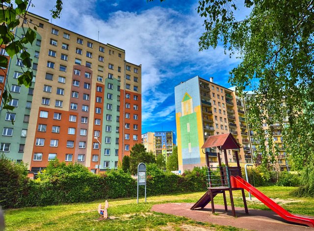 Socialist block - renovated