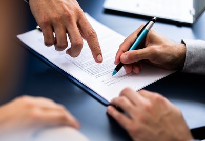 Register of signed financing agreements