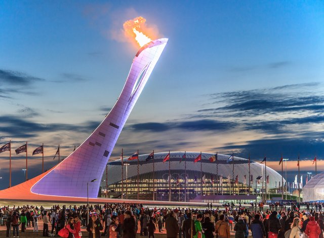 Да издигнеш Олимпийския огън